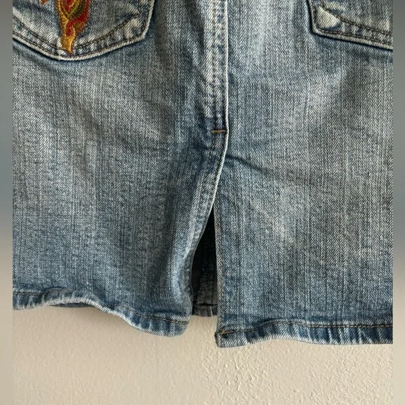 Y2K no boundaries denim skirt 3 - Picture 6 of 7